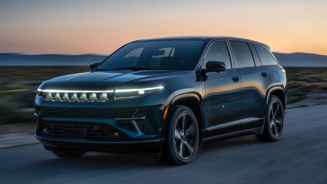 Allnew Jeep Wagoneer S electric SUV revealed almost in full ahead of